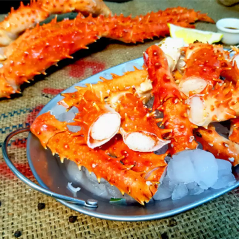 Japanese Raw King Crab Leg, Tarabagani Ashi (RAW) 5L (900g-1.1kg) - Image 4