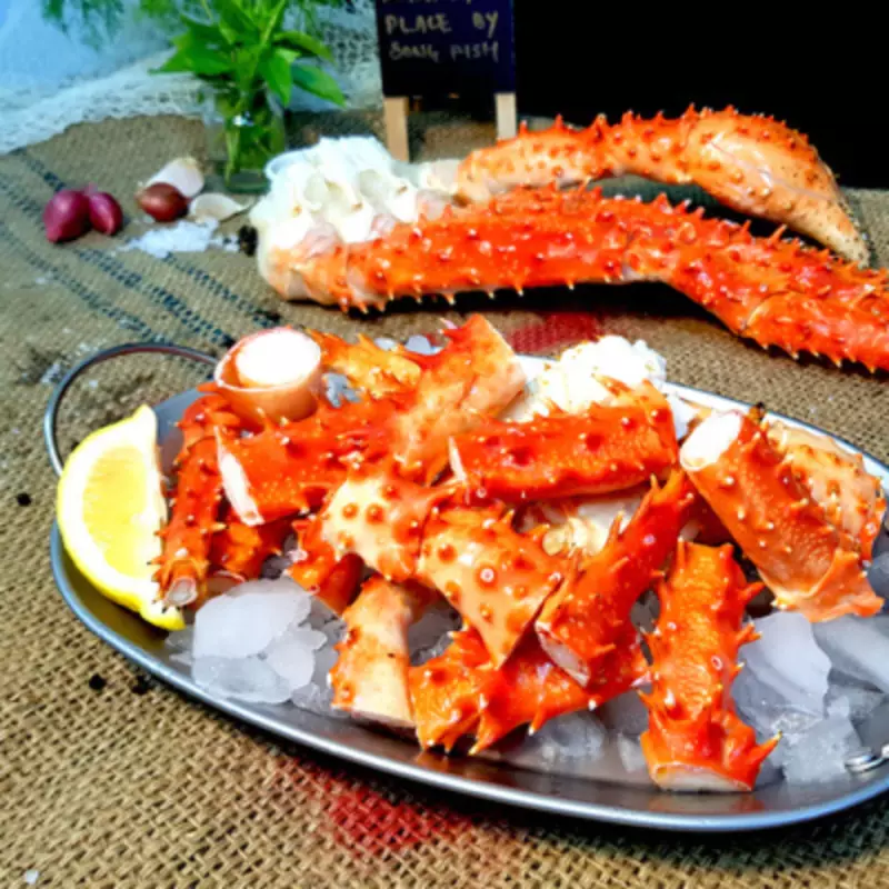 Japanese Raw King Crab Leg, Tarabagani Ashi (RAW) 5L (900g-1.1kg) - Image 5